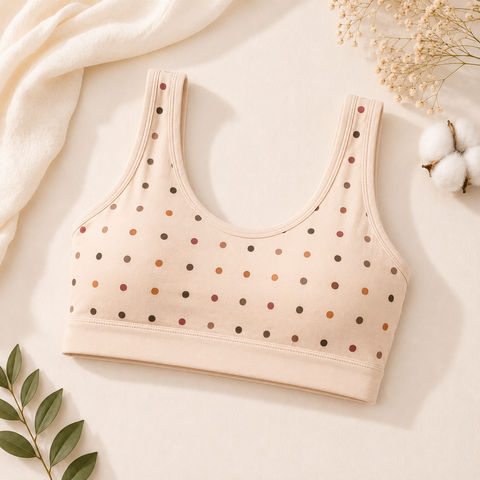 Haya Care Soft Cotton Everyday Bra – Non-Padded & Wire-Free