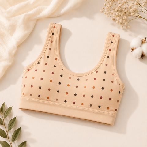 Haya Care Soft Cotton Everyday Bra – Non-Padded & Wire-Free